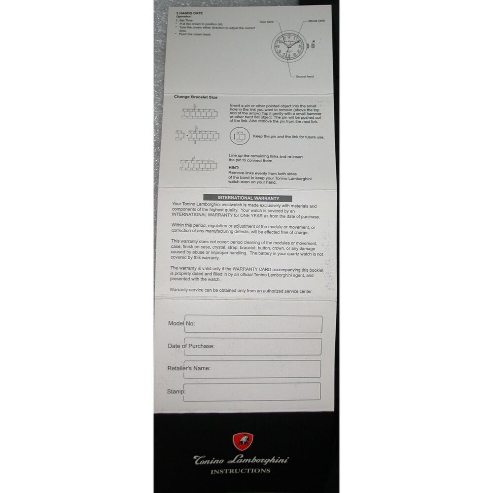 Watch Tonino Lamborghini Spyder 1300 Series PE5E084 - Picture 6 of 6